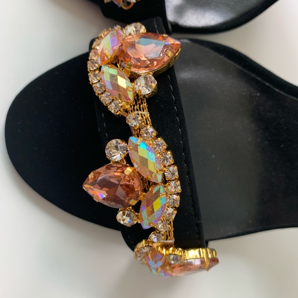 Quipid Rhinestone Embellished 4” Heels - Picture 3 of 11